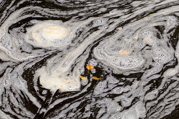 River Swirl abstract. Oct. '19.