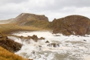Stormy St.Abbs Head. Mar '18.